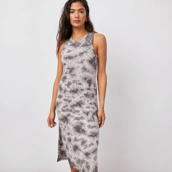 Rails Tie Dye Tank Dress in Fog | Size XL - Picture 5 of 15